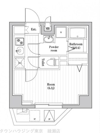 SPコート亀有の物件間取画像